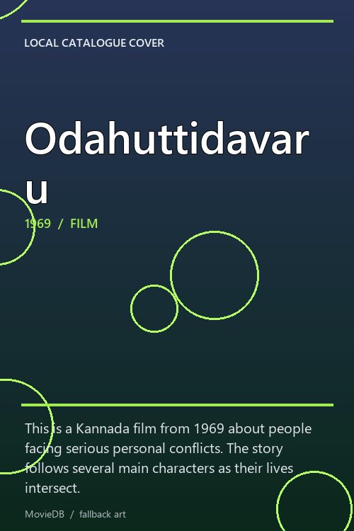 Odahuttidavaru poster