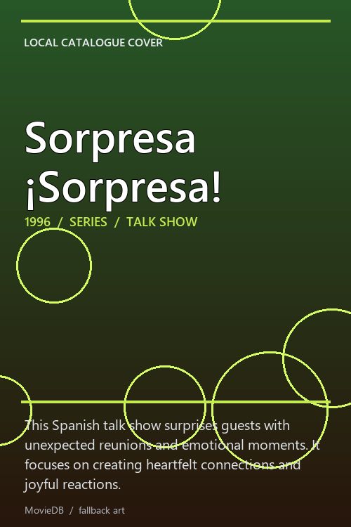 Sorpresa ¡Sorpresa! poster
