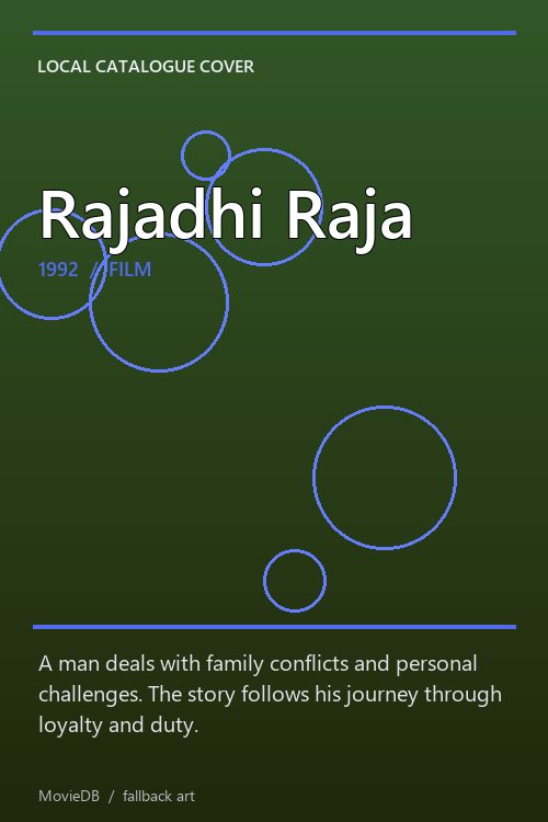 Rajadhi Raja poster