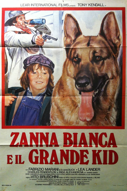 Zanna Bianca e il grande Kid poster