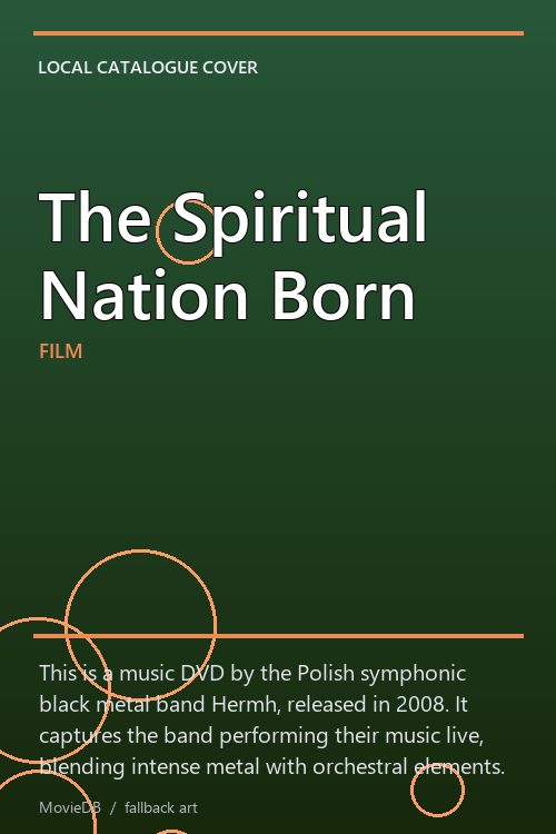 The Spiritual Nation Born poster