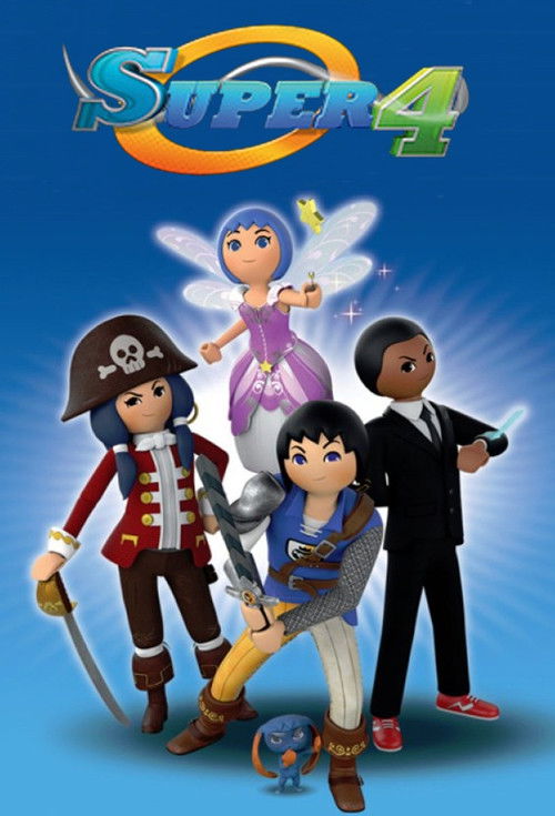 Super 4: Heroes United poster