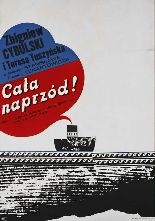 Cała naprzód poster