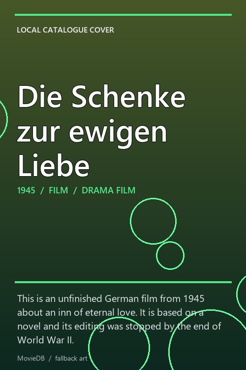 Die Schenke zur ewigen Liebe poster