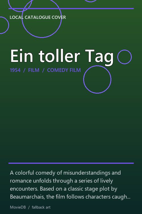 Ein toller Tag poster