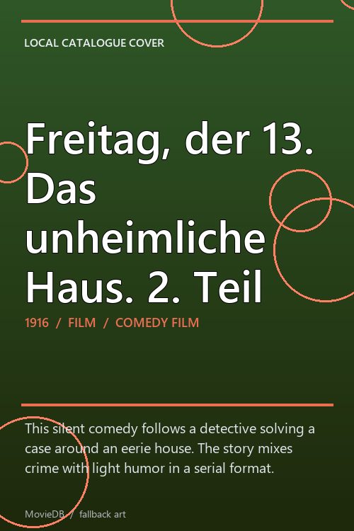 Freitag, der 13. Das unheimliche Haus. 2. Teil poster