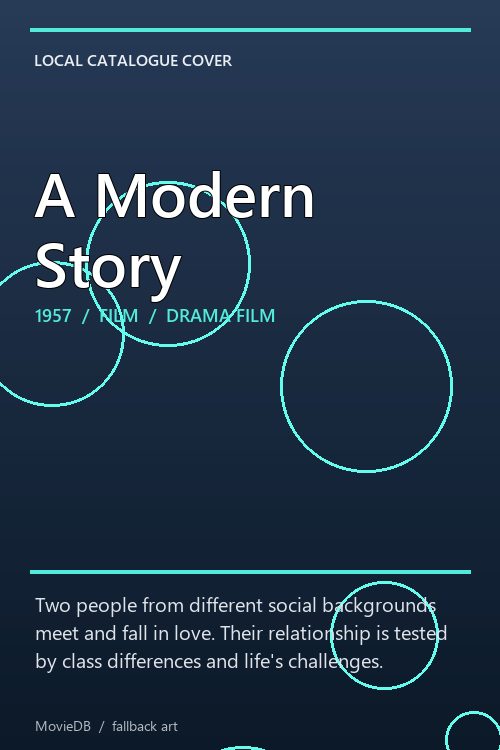 A Modern Story poster