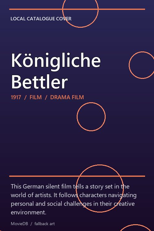 Königliche Bettler poster