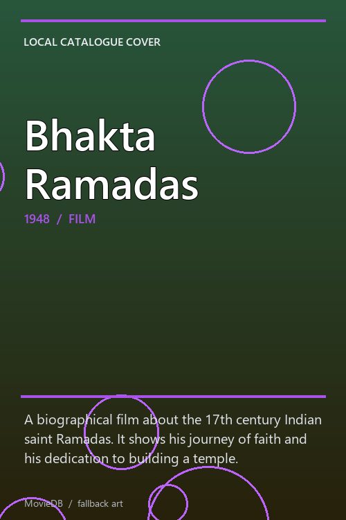 Bhakta Ramadas poster