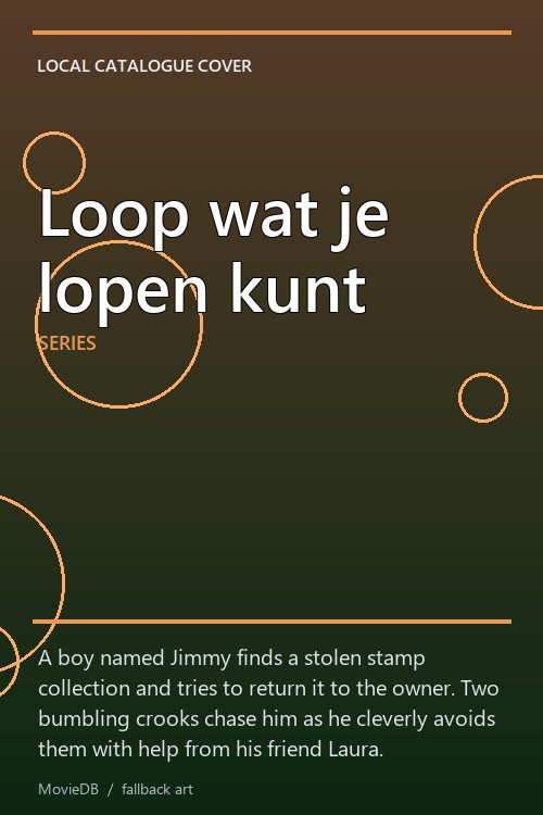 Loop wat je lopen kunt poster