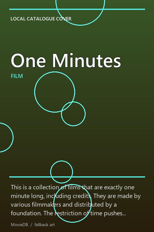 One Minutes poster
