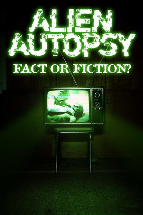 Alien autopsy poster