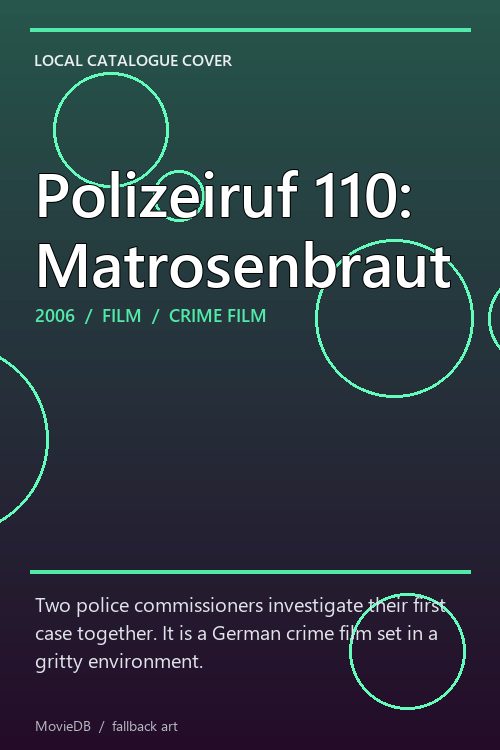 Polizeiruf 110: Matrosenbraut poster
