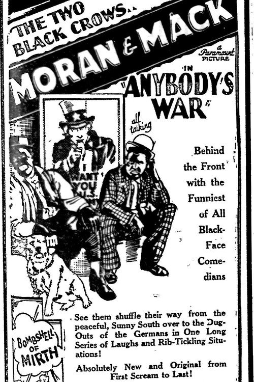 Anybody's War poster