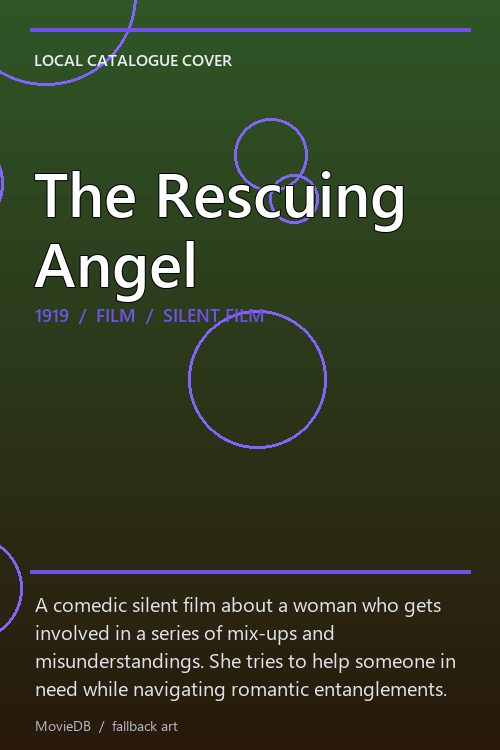 The Rescuing Angel poster