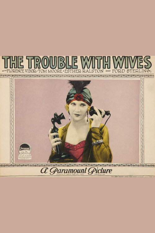 The Trouble with Wives poster