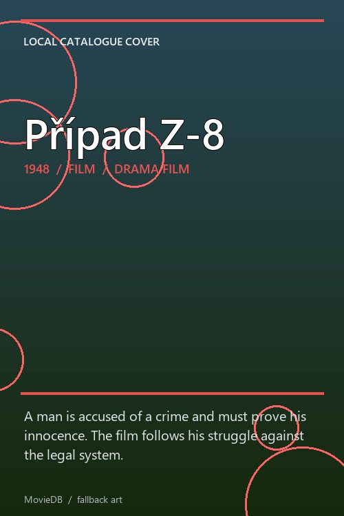 Případ Z-8 poster