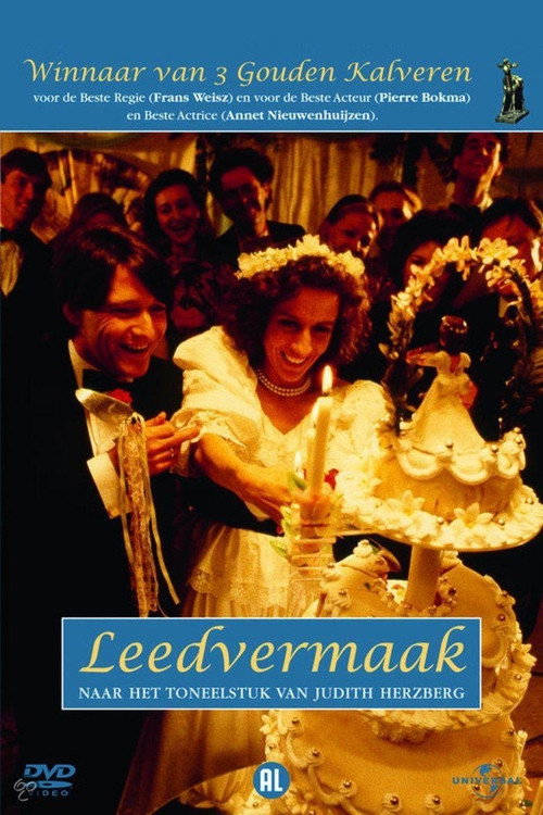 Leedvermaak poster