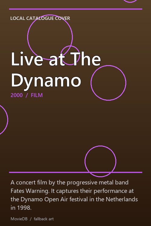 Live at The Dynamo poster