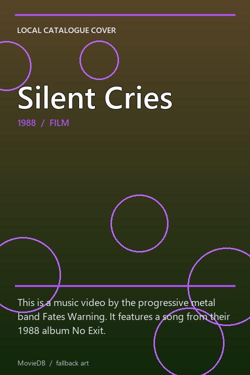 Silent Cries poster