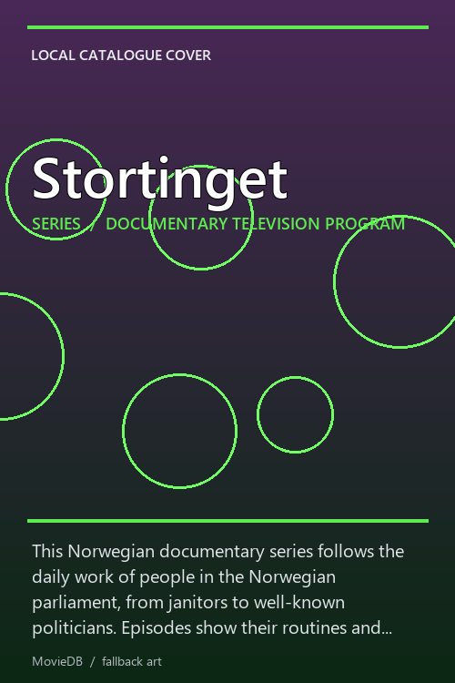 Stortinget poster