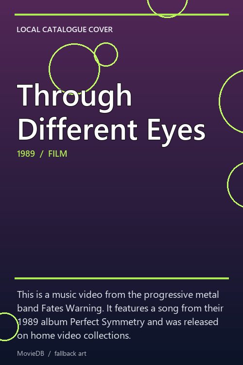 Through Different Eyes poster