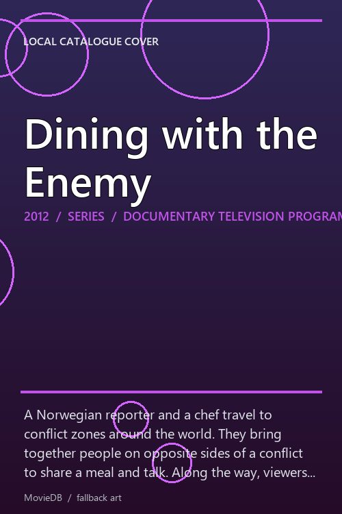 Dining with the Enemy poster