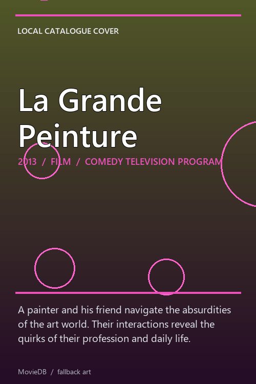 La Grande Peinture poster