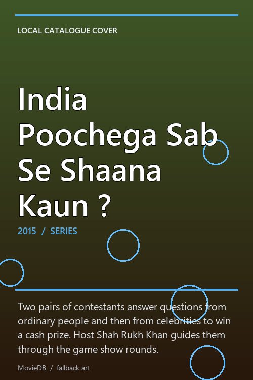 India Poochega Sab Se Shaana Kaun ? poster