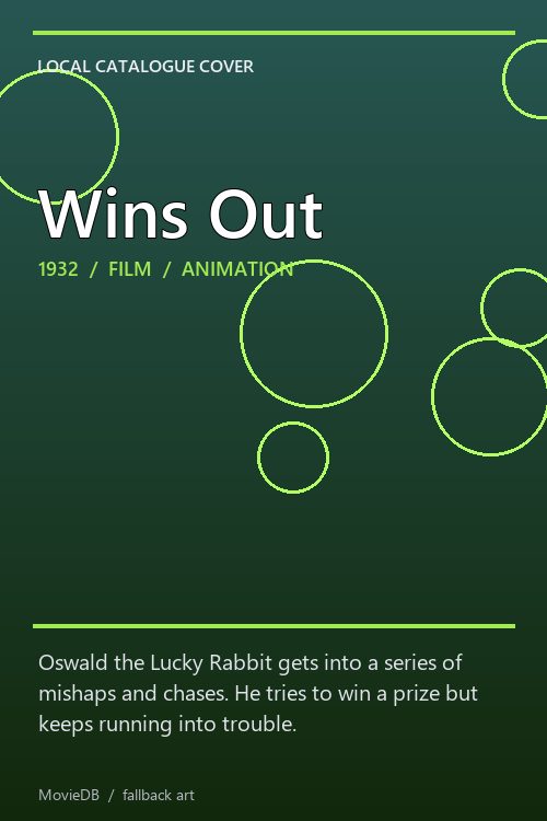 Wins Out poster