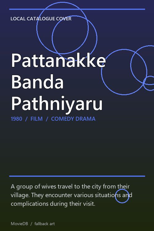 Pattanakke Banda Pathniyaru poster
