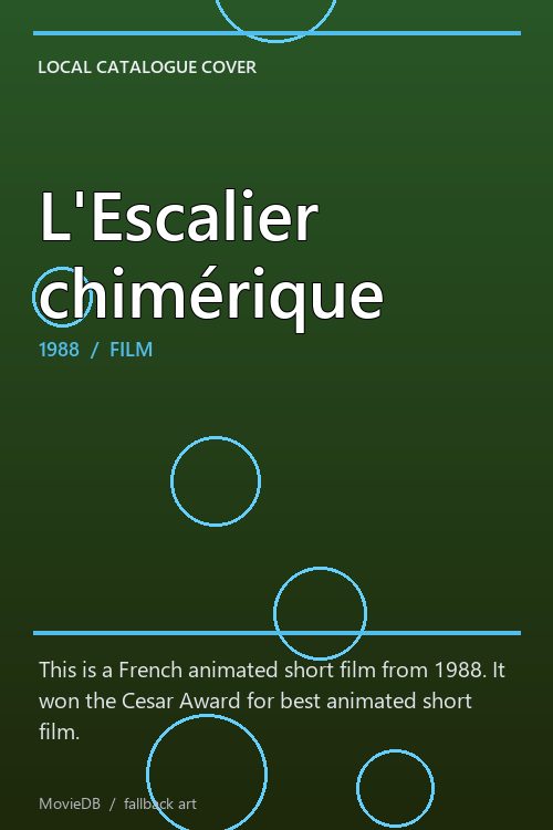 L'Escalier chimérique poster
