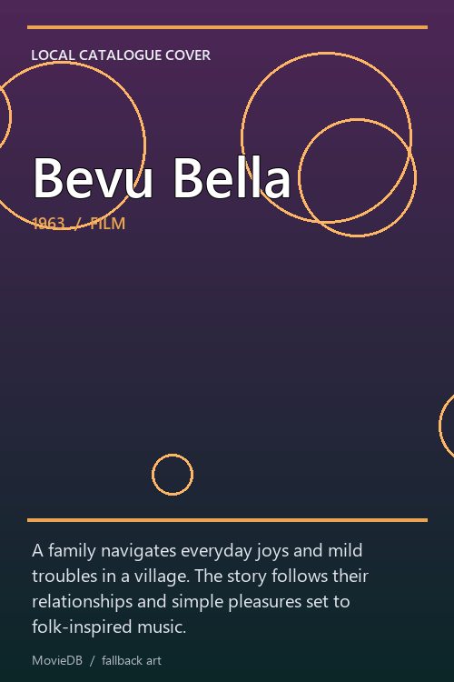 Bevu Bella poster