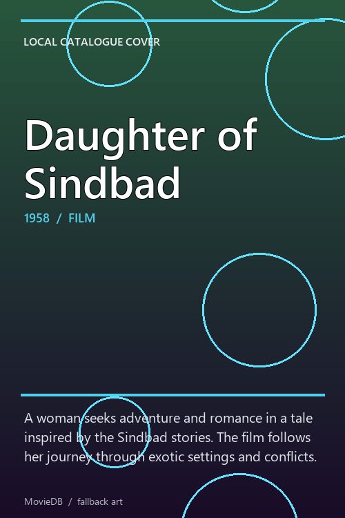 Daughter of Sindbad poster