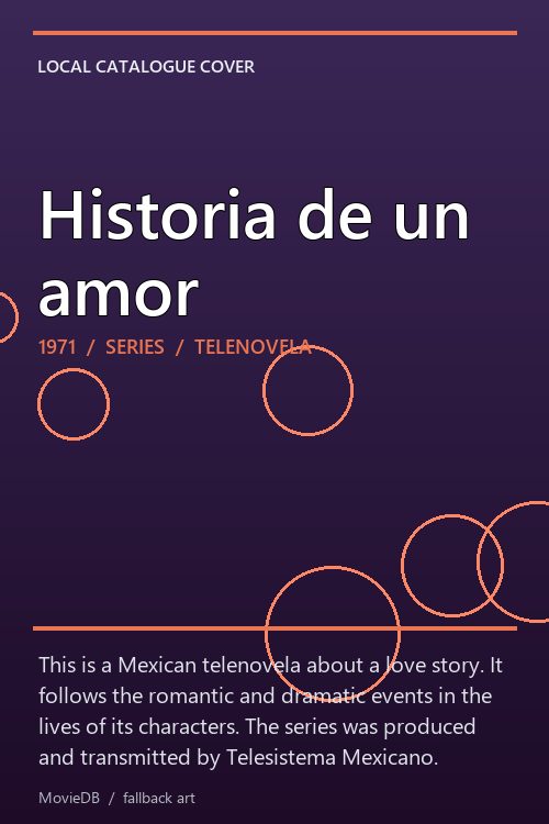 Historia de un amor poster