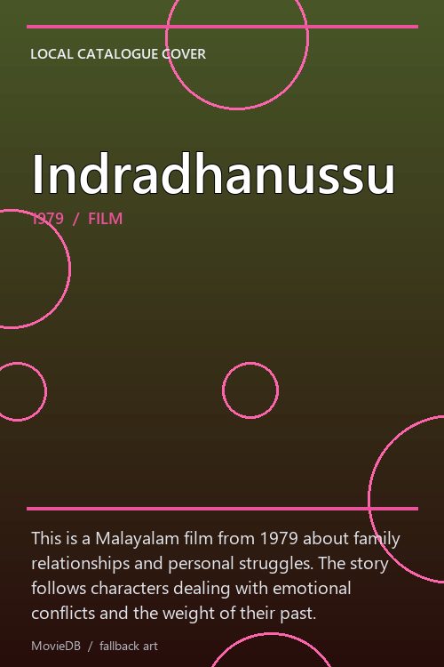 Indradhanussu poster