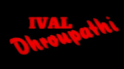 Ival Draupadi poster