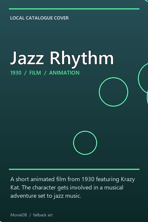 Jazz Rhythm poster