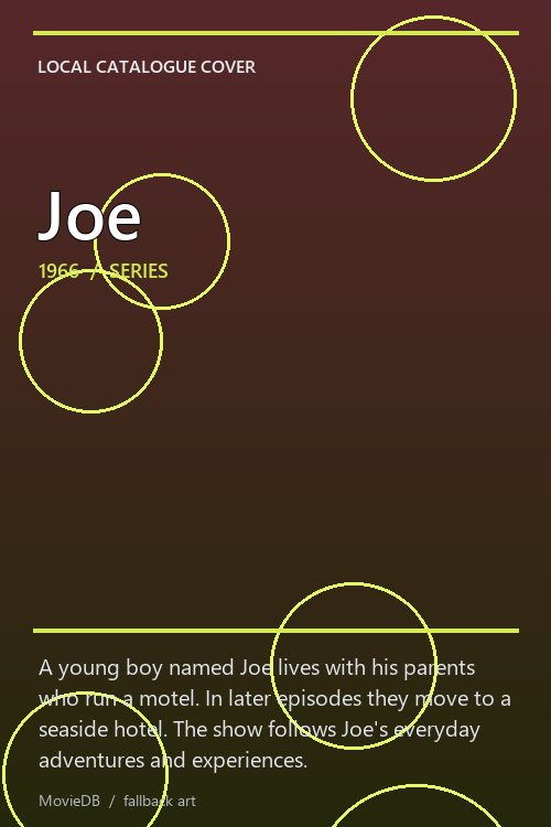 Joe poster