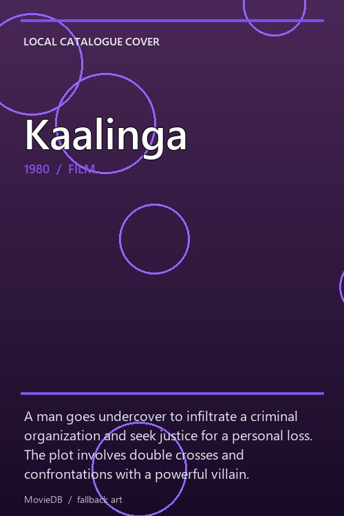 Kaalinga poster