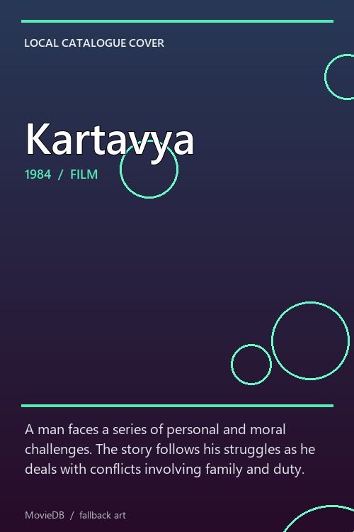 Kartavya poster