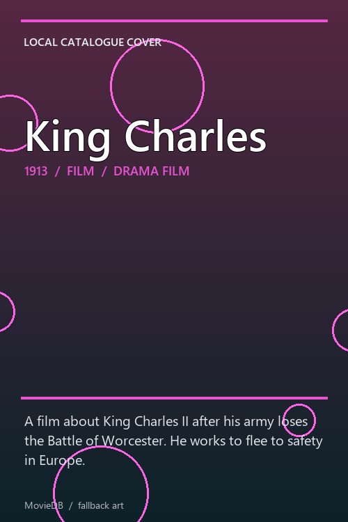 King Charles poster