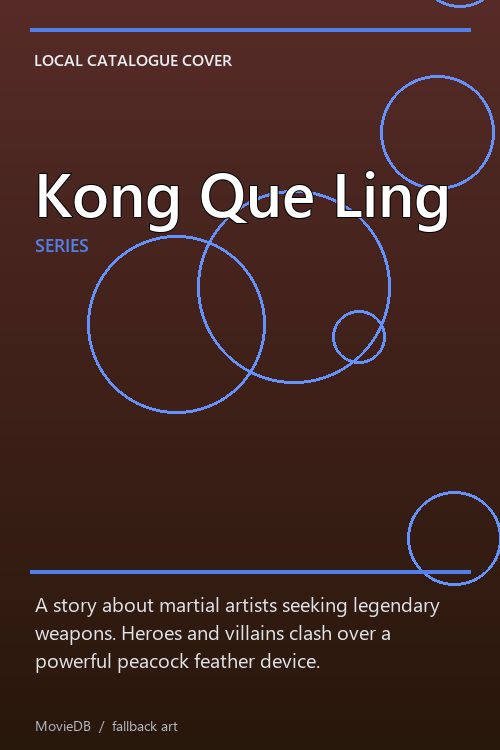 Kong Que Ling poster