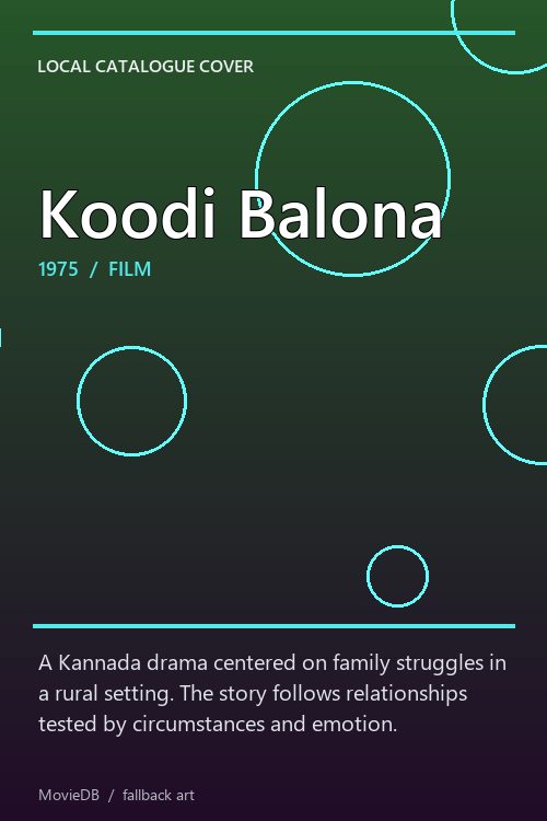 Koodi Balona poster