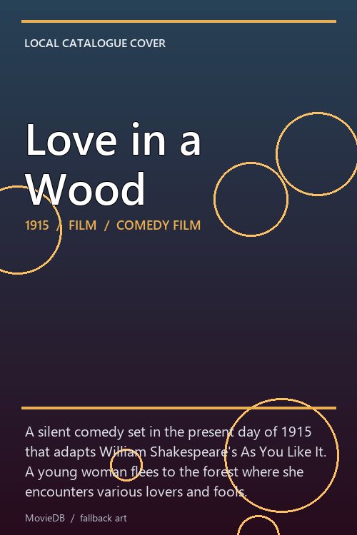 Love in a Wood poster