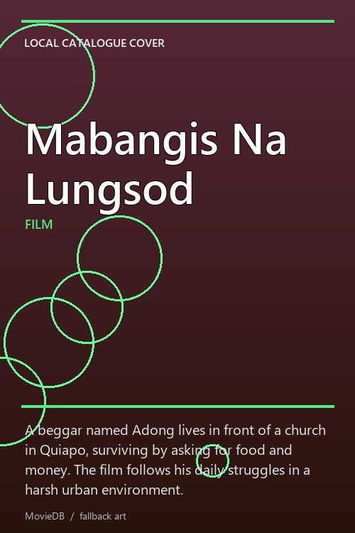 Mabangis Na Lungsod poster