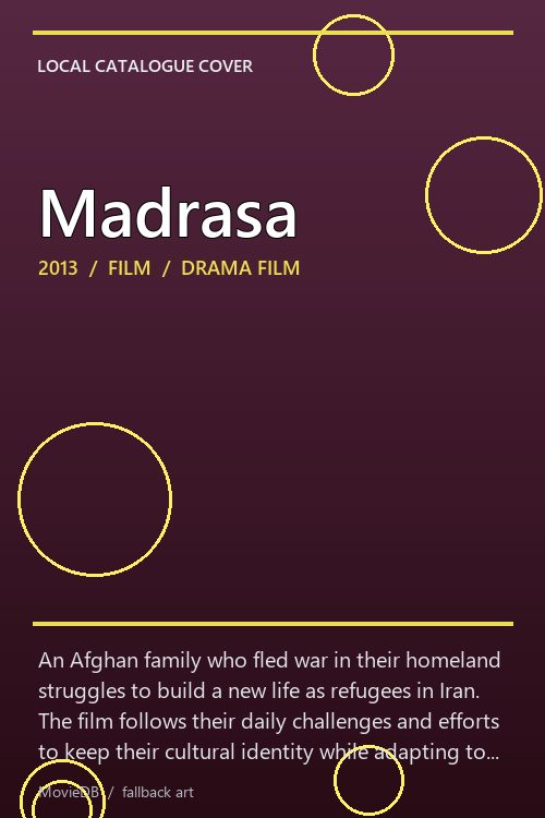 Madrasa poster