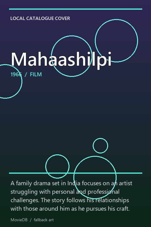 Mahaashilpi poster
