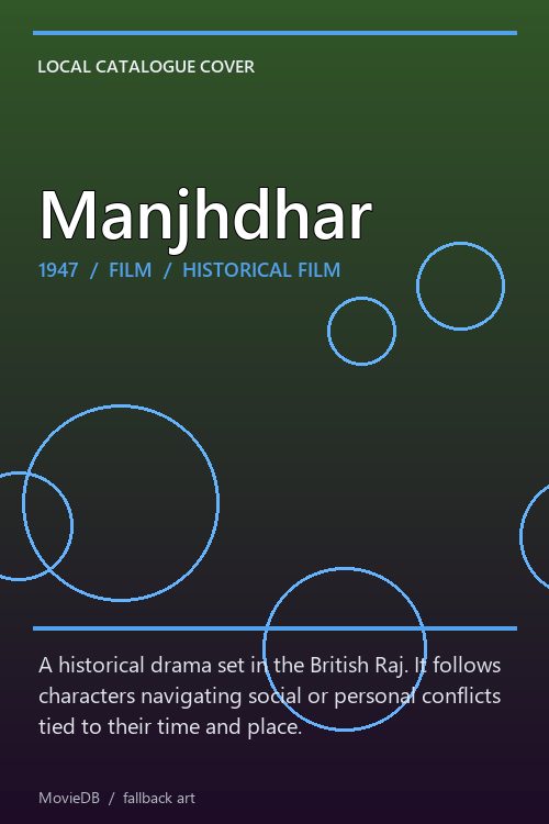 Manjhdhar poster