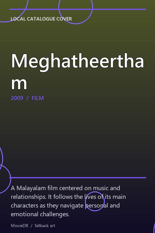 Meghatheertham poster